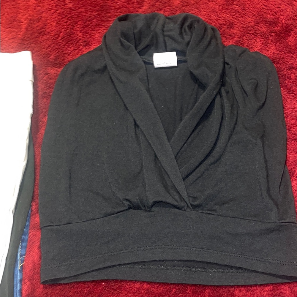 Daytrip Black Crop Top
